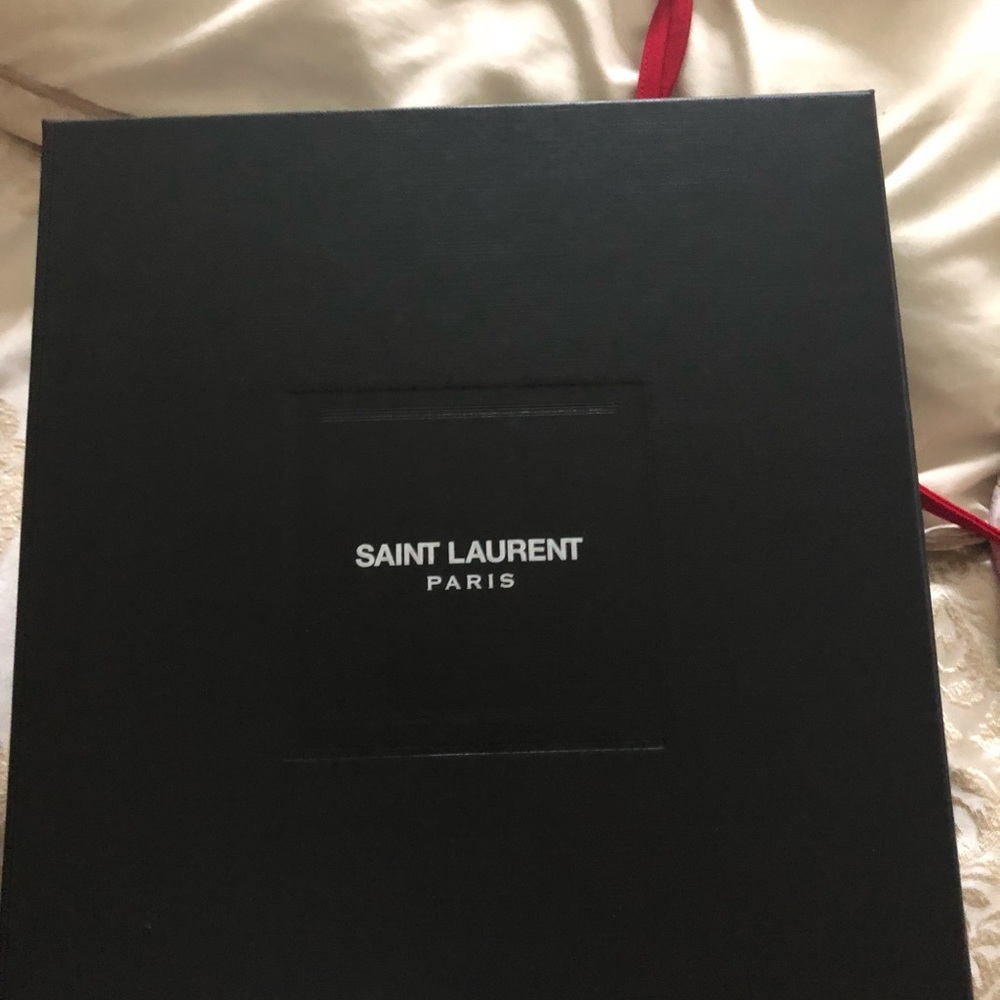 YSL Saint Laurent TRIBUTE 105 SANDAL CROCODILE - Picture 2 of 6